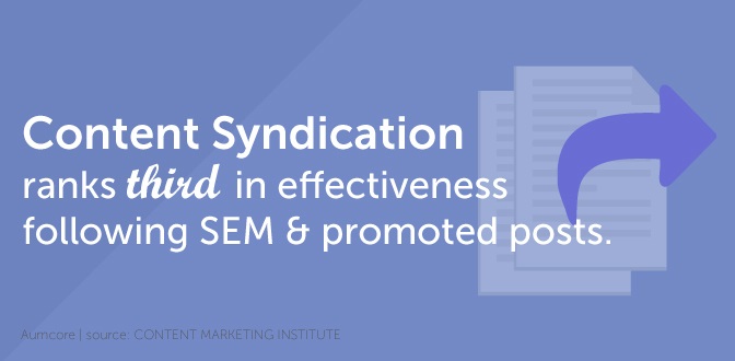 Content Syndication Helps With Demand Generation