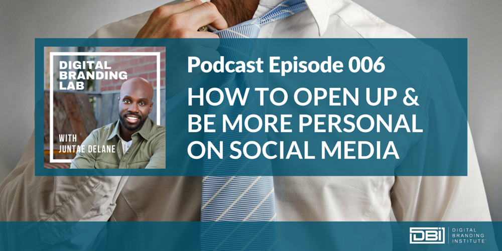 How to open up and be more personal on social media
