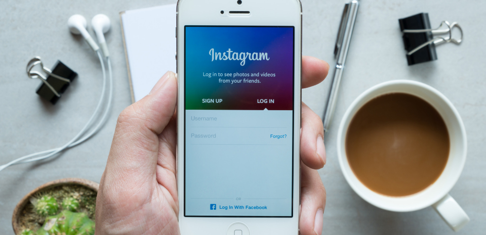 Setting up Instagram business account on mobile phone