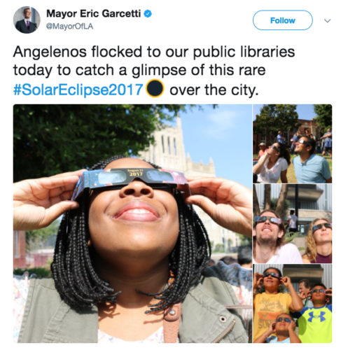 Mayor Garcetti Hashtag