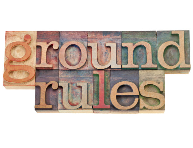 Ground rules digital branding community